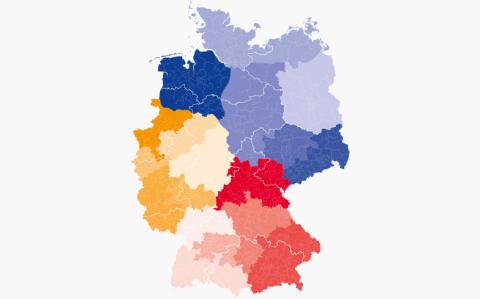 Deutschlandkarte TotalEnergies Schmierstoffpatner 